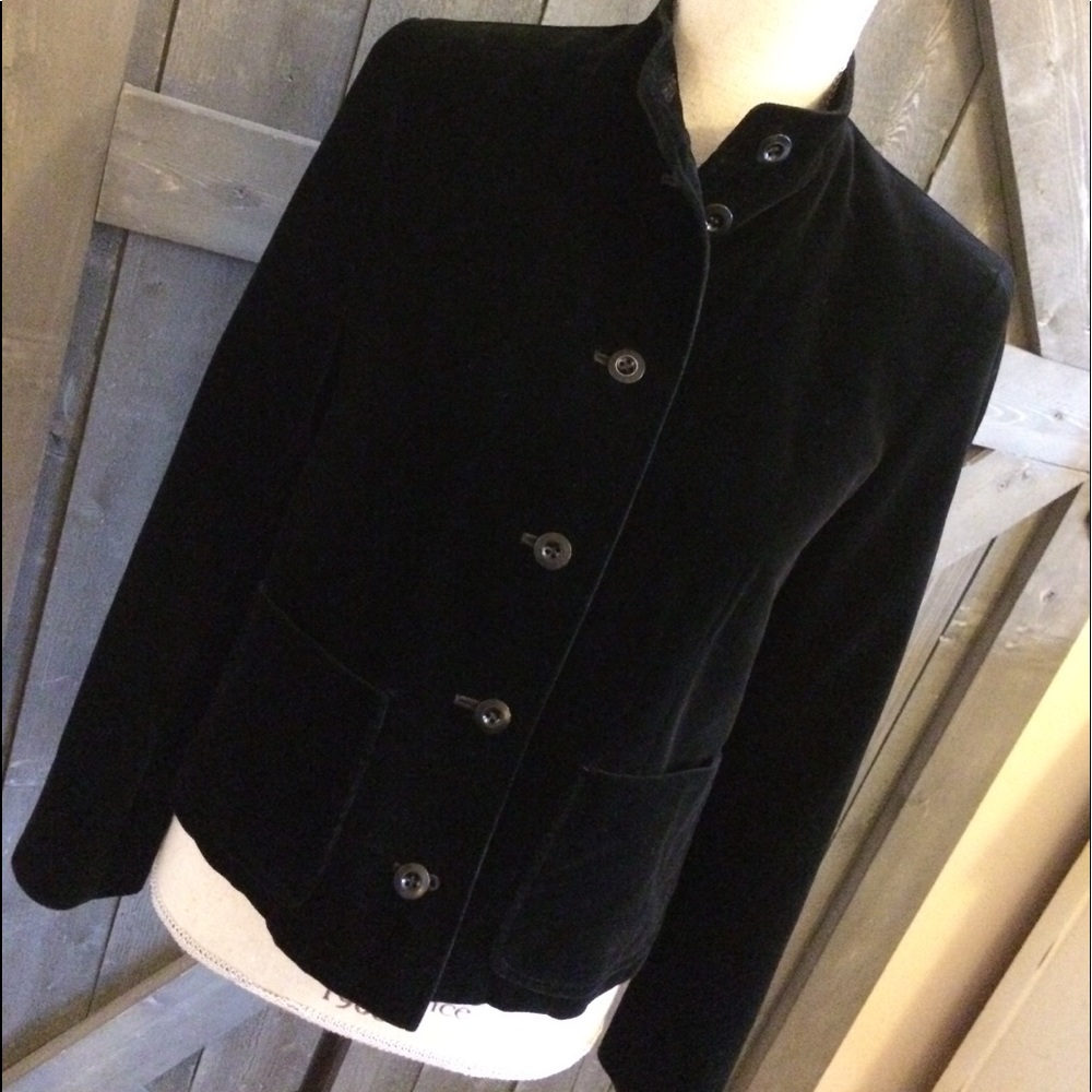 Jaeger velvet blazer